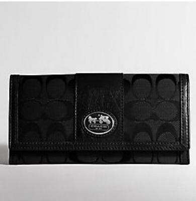 discounted coach wallets - 44001 full black